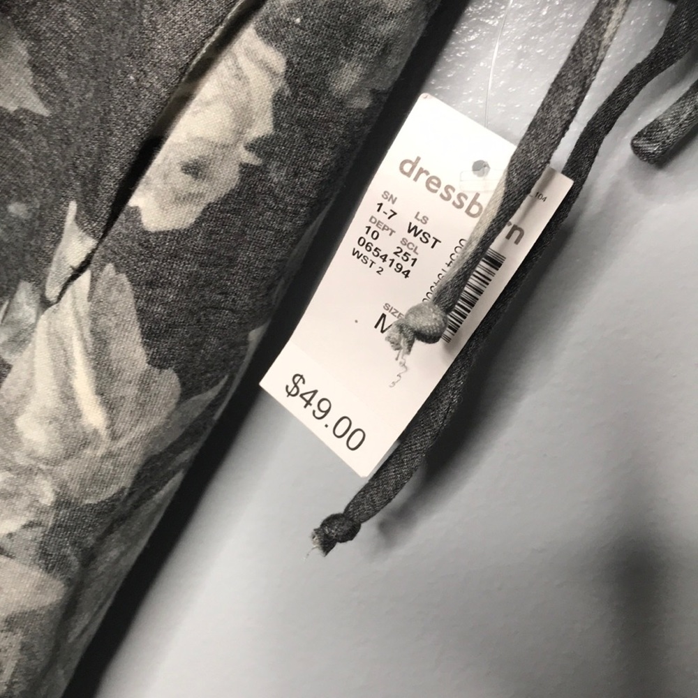 NWT GRAY ROSE DRESS - Picture 6 of 11